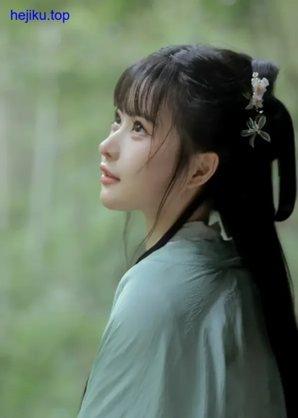 白莉双手捧着巧克力甜笑看镜头