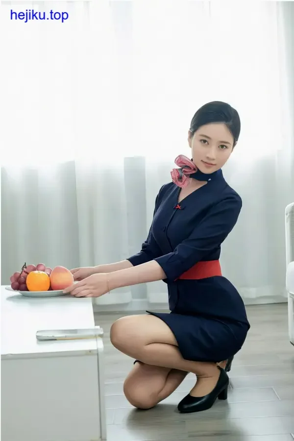 年年nnian身穿幻想风格服饰站在光影交错的室内，眼神空灵，裙摆有手工刺绣细节